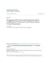 Designing and Composing for Interdependent Collaborative