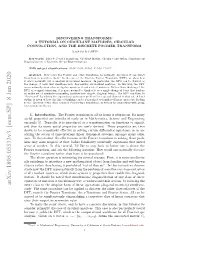 Discovering Transforms: a Tutorial on Circulant Matrices, Circular Convolution, and the Discrete Fourier Transform