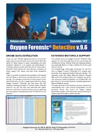 Oxygen Forensic® Detectivev.9.6