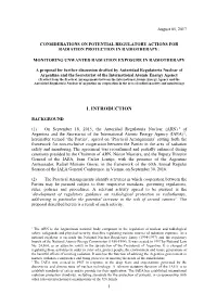 Regulatory Actions in Radiotherapy