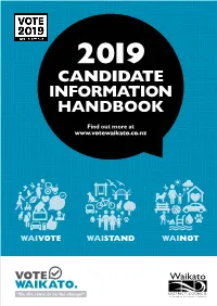 2019 Candidate Information Booklet