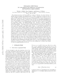 Arxiv:0806.3474V1 [Astro-Ph] 20 Jun 2008 Abilities Omto.Ti Ro Otisorkoldeaotthe About Knowledge Our Contains Prior This Formation