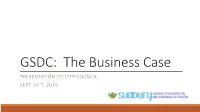 GSDC Board Report