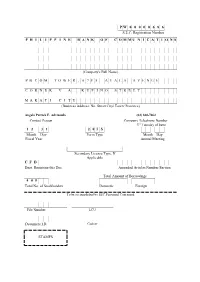 P W 0 0 0 0 0 6 8 6 S.E.C. Registration Number