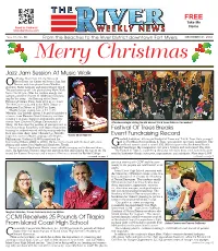 River Weekly News Will Correct Factual Errors Or Matters of Emphasis and Interpretation That Appear in News Stories