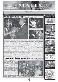 Ta Matia ,June 2003