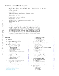 Arxiv:1808.10402V2 [Quant-Ph] 17 Jan 2019 2