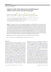 Laboratory Study on the Suppression of Smouldering Peat Wildfires: Effects of Flow Rate and Wetting Agent