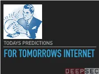 The Future of the Internet (For PDF)