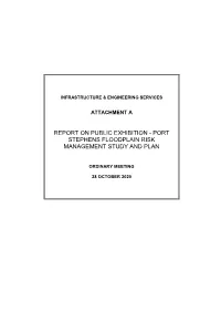 Port Stephens Floodplain Risk Management Study and Plan