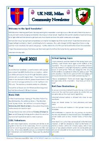 Virtual Spring Fayre Red Zone Restrictions Book Club EJSU