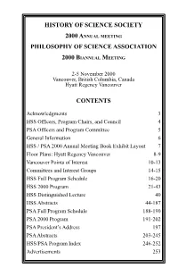 2000 HSS/PSA Program 1