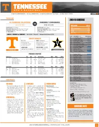 2018-19 Schedule Schedule Note