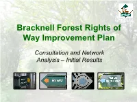 Bracknell Forest Rights of Way Improvement Plan