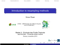 Introduction to Resampling Methods