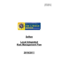 Sefton Local IRMP 2010