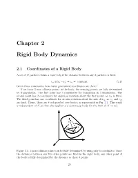 8.09(F14) Chapter 2: Rigid Body Dynamics