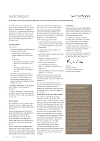 Audit Report to the Readers of University of Canterbury and Group’S Financial Statements for the Year Ended 31 December 2007
