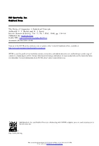 The Unity of Opposites: a Dialectical Principle Author(S): V