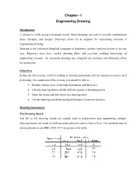 I Engineering Drawing