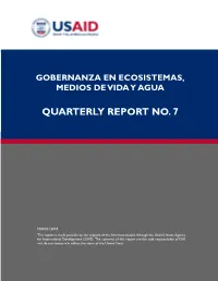 Quarterly Report No. 7