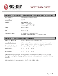 Safety Data Sheet
