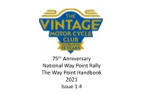 The National Way Point Rally Handbook
