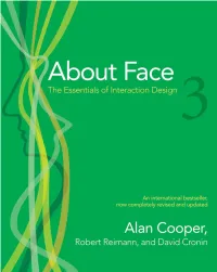 About Face 3: the Essentials of Interaction Design, Third Edition