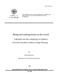 Being and Making Home in the World