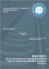 Organisation for Co-Operation Between Railways (Osjd)