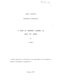 A Study of Universal Algebras in Fuzzy Set Theory