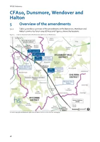 CFA10, Dunsmore, Wendover and Halton
