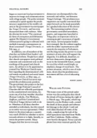 The Tonga Chronicle, and Has Even Ate