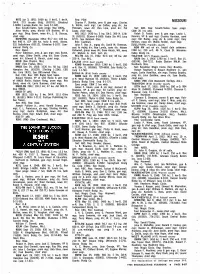 A CENTURY STATION for Explanation of Listings See Page B