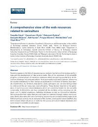 A Comprehensive View of the Web-Resources Related to Sericulture