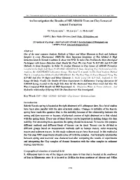 An Investigation the Results of ME-MS81D Tests on Clay Lenses of Asmari Formation