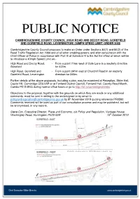 \\Ccc.Cambridgeshire.Gov.Uk\Data\Et Shared\8 Highways\Policy And