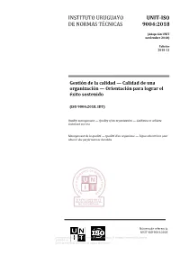 Unit-Iso 9004:2018