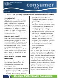 Caller ID and Spoofing- How to Protect Yourself and Your Identity