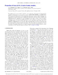 Properties of Ices at 0 K: a Test of Water Models J