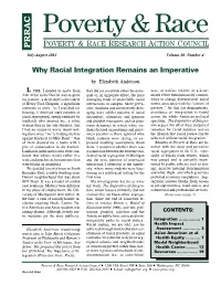 Why Racial Integration Remains an Imperative