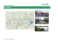 Burghfield West Berkshire Slower Rate Than It Has on Average Across West Berkshire Since 2001