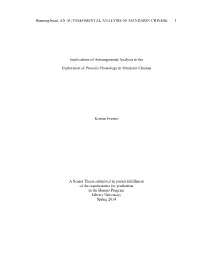 Implications of Autosegmental Analysis in the Exploration of Prosodic Phonology in Mandarin Chinese