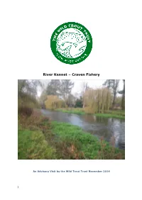 River Kennet – Craven Fishery
