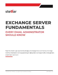Exchange Server Fundamentals Every Email Administrator Should Know