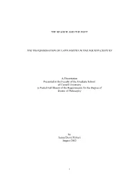 The Reader and the Poet