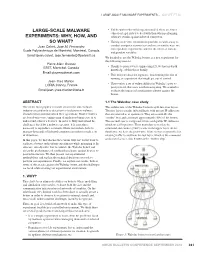 Large-Scale Malware Experiments