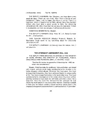18 December, 2003] RAJYA SABHA