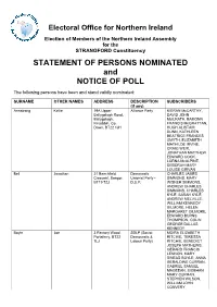 &lt;Election Title&gt;