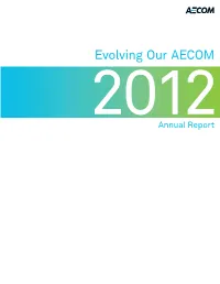 Evolving Our AECOM